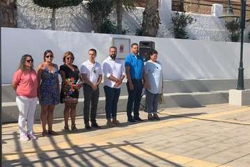 Homenaje en Telde a las víctimas del vuelo JK5022 (Foto TA)